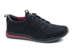 Весенние кроссовки Maxus. Модель Лакоста-С чёрные.