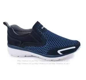 Подростковые кроссовки Maxus. Модель Space-C синие.