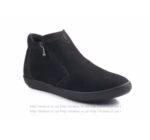 Зимние ботинки Maxus. Модель РК 2 нубук чёрные